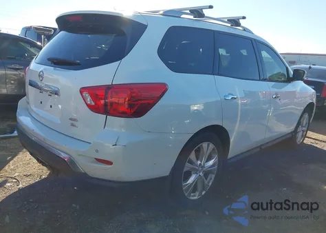 2018 Nissan Pathfinder Sl из США, поврежденный, VIN 5N1DR2MM0JC613358